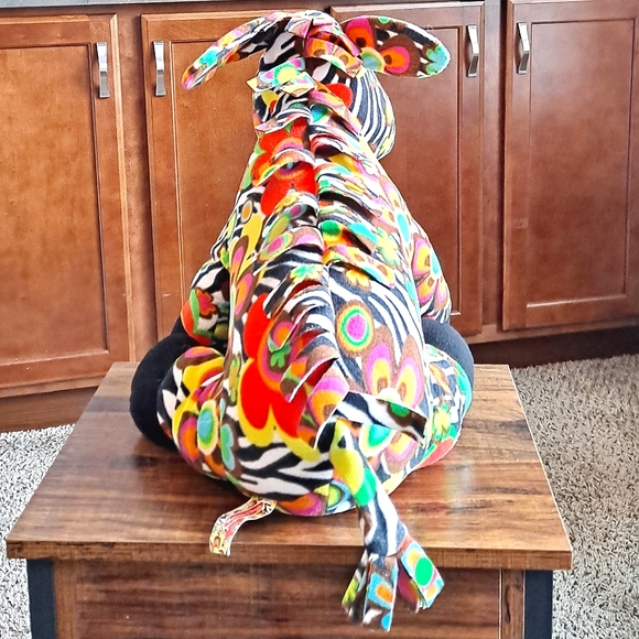 ๐HOST PICK๐ ๐ Melissa and Doug Plush Floral Colors Zelda The Zebra - Picture 4 of 5